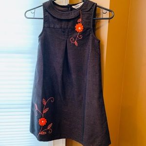 Girls corduroy jumper/dress